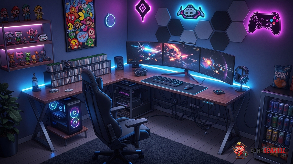 How to Set Up Perfect Gaming Room